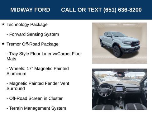Used 2022 Ford Ranger Lariat w/ Tremor Off-Road Package image 18