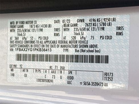 Used 2023 Ford Transit 350 XLT image 32