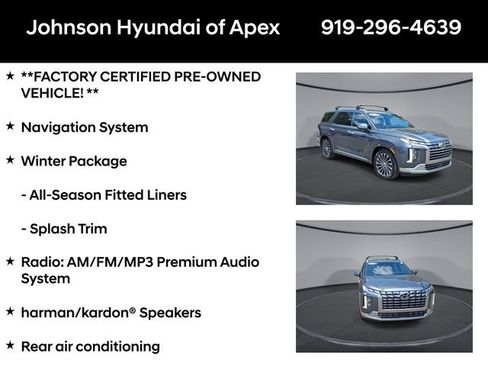 Used 2023 Hyundai Palisade Calligraphy w/ Winter Package AWD/4WD image 6