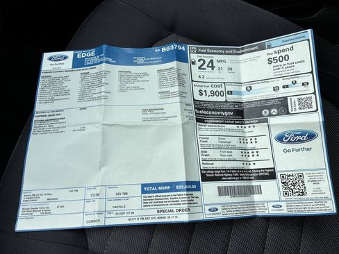 Used 2016 Ford Edge SE FWD image 24