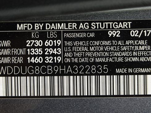 Used 2017 Mercedes-Benz S 550 Sedan w/ Sport Package w/ Sport Package image 98