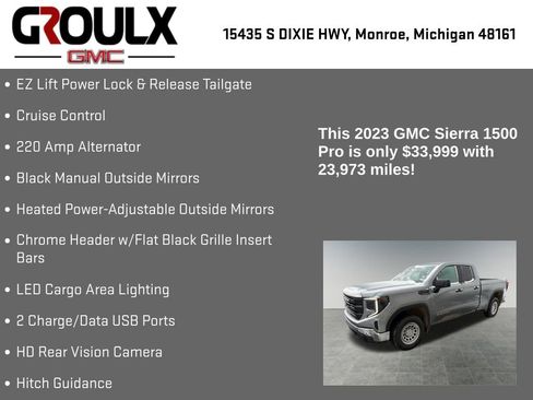 Used 2023 GMC Sierra 1500 Pro w/ Pro Value Package image 29