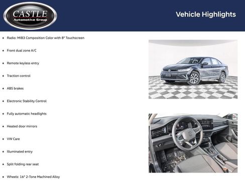 New 2026 Volkswagen Jetta S image 3