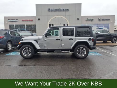 Used 2021 Jeep Wrangler Unlimited Sahara AWD/4WD image 1