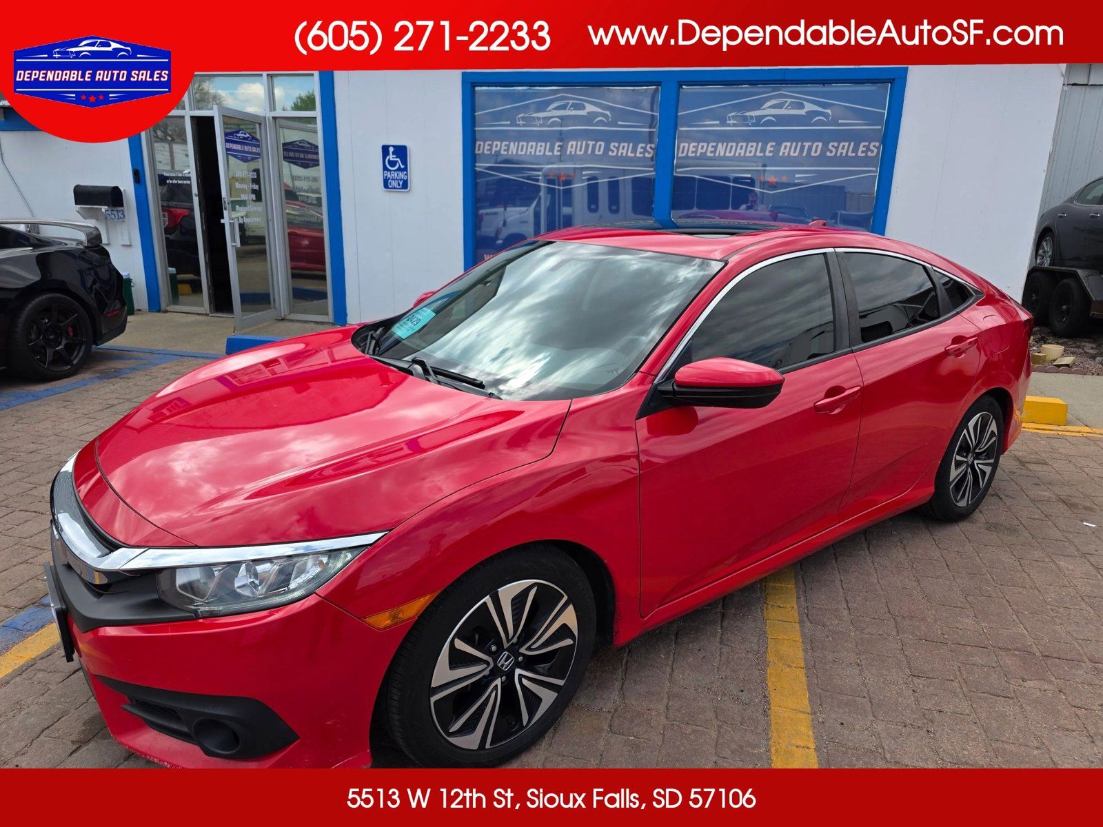 Used 2018 Honda Civic EX-T image 1