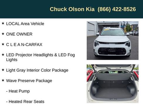 Certified 2024 Kia Niro Wave w/ Wave Preserve Package FWD image 5