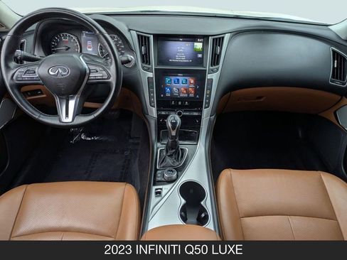 Certified 2023 INFINITI Q50 Luxe w/ Cargo Package RWD image 13