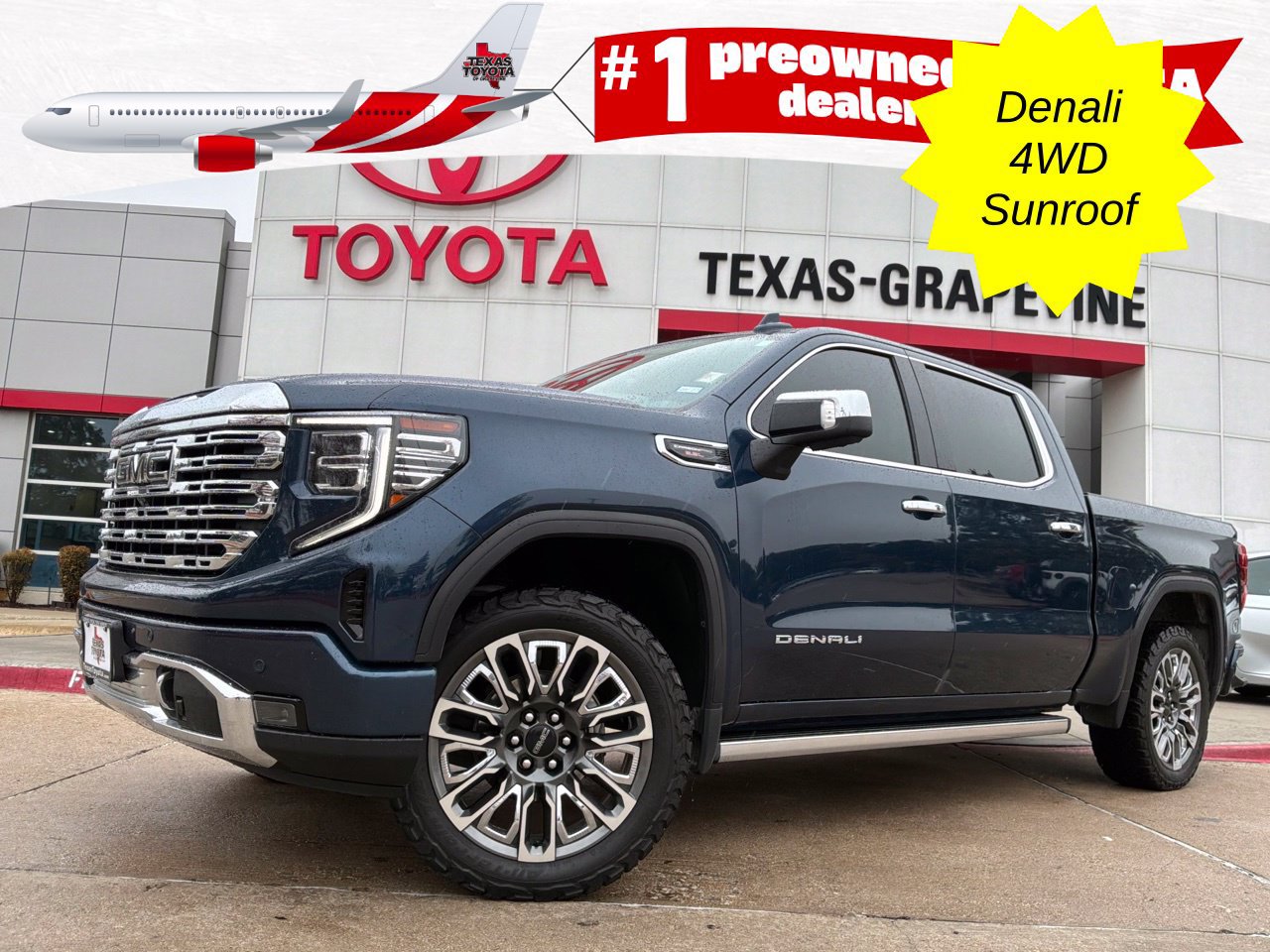 Used 2023 GMC Sierra 1500 Denali w/ Denali Reserve Package AWD/4WD image 1