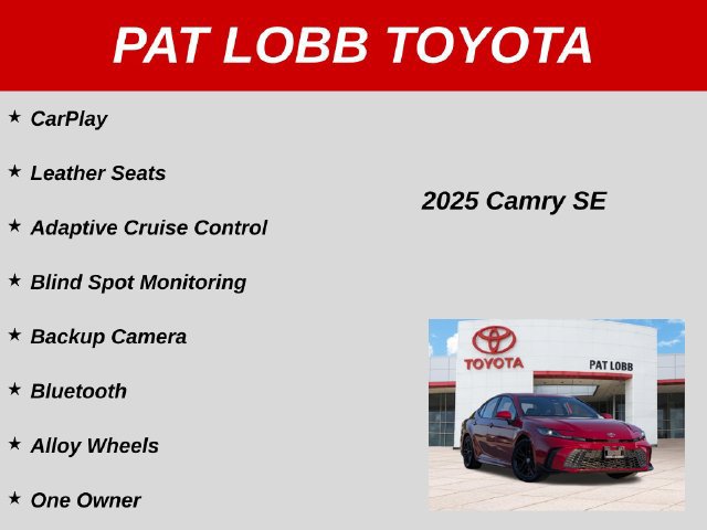 Used 2025 Toyota Camry SE FWD image 37