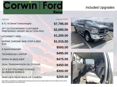 Used 2012 RAM 2500 Outdoorsman AWD/4WD image 8