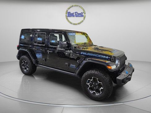 Used 2023 Jeep Wrangler Unlimited Rubicon 4xe w/ Steel Bumper Group image 8