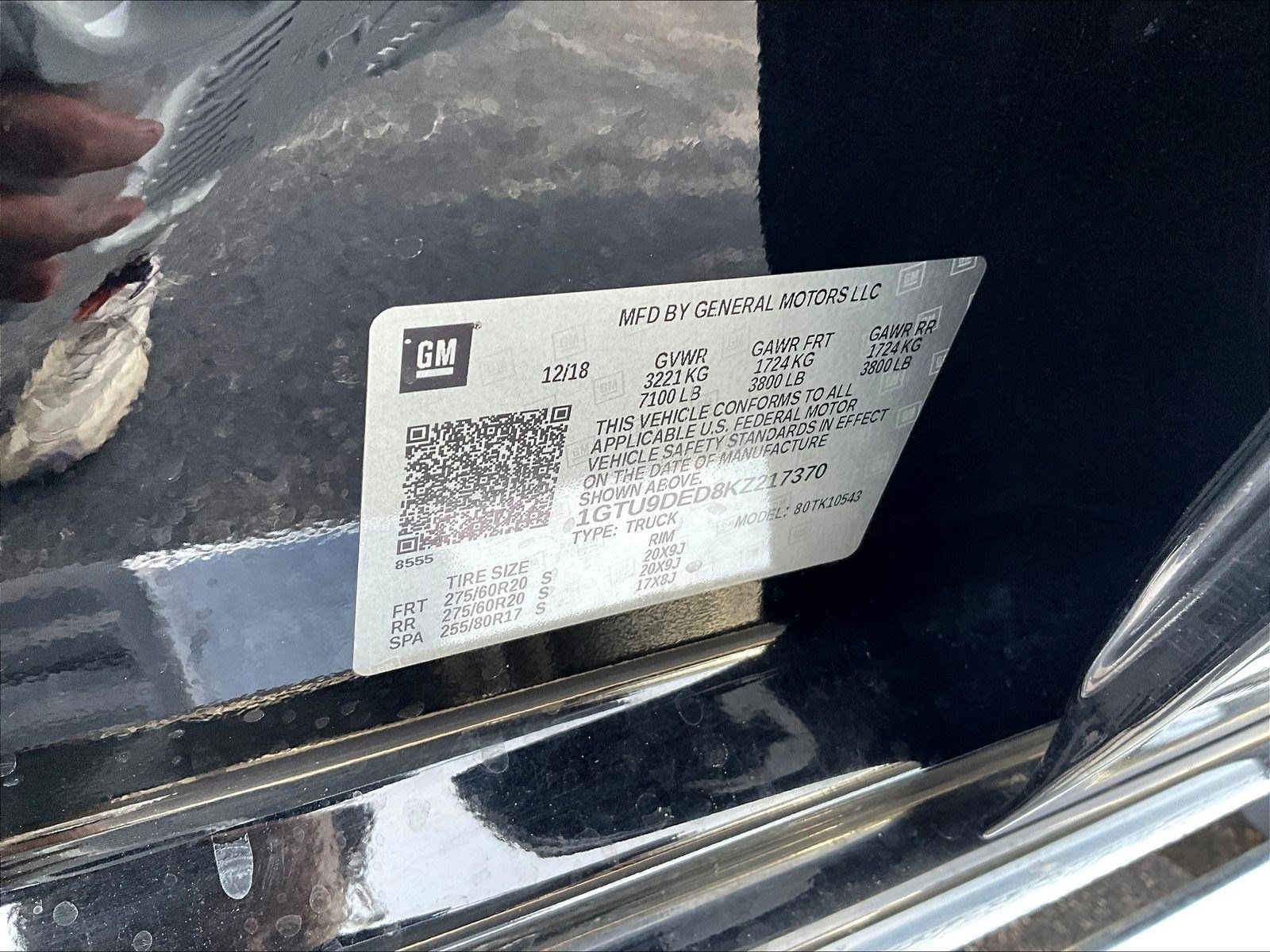 Used 2019 GMC Sierra 1500 SLT w/ SLT Premium Plus Package AWD/4WD image 20