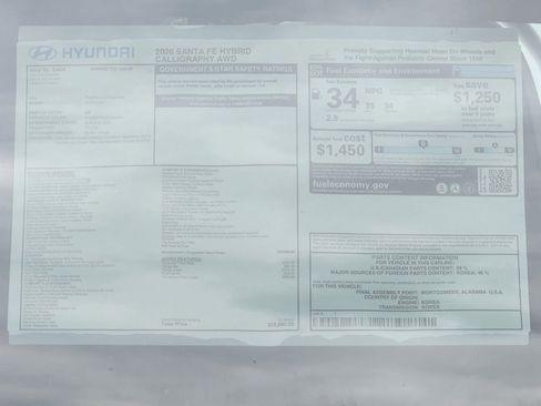 New 2026 Hyundai Santa Fe Calligraphy image 10