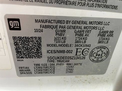 Used 2025 Chevrolet Silverado 1500 LT w/ Work Truck Package AWD/4WD image 26