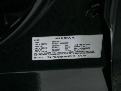Used 2022 Tesla Model Y Performance AWD/4WD image 27