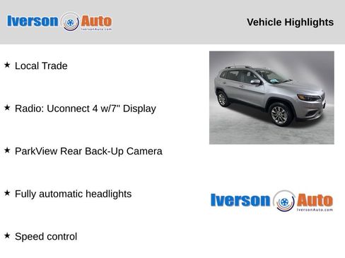 Used 2021 Jeep Cherokee Latitude Lux image 2