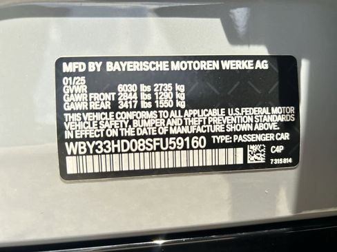 Used 2025 BMW i4 M50 w/ Premium Package AWD/4WD image 2