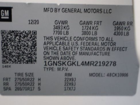 Used 2021 Chevrolet Suburban High Country w/ Premium Package image 34