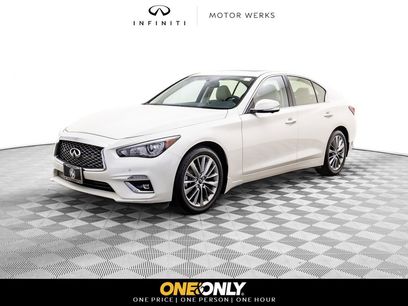 Used 2023 INFINITI Q50 Luxe w/ Cargo Package