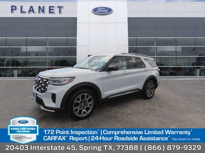 Certified 2025 Ford Explorer Platinum w/ Ultimate Package