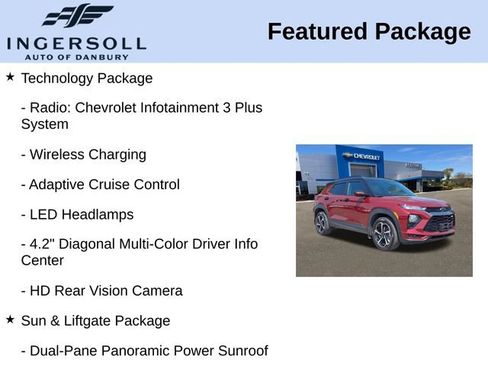 Used 2023 Chevrolet TrailBlazer RS w/ Sun and Liftgate Package AWD/4WD image 15