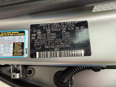 Certified 2024 Kia EV6 GT-Line w/ GT-Line White Seat Package AWD/4WD image 19