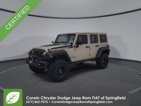 Certified 2017 Jeep Wrangler Unlimited Rubicon AWD/4WD image 8