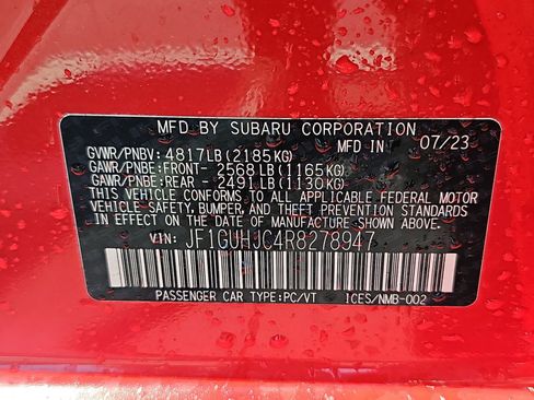 Used 2024 Subaru Impreza RS AWD/4WD image 16