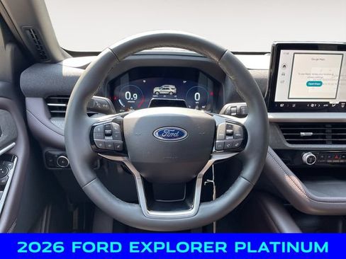 New 2026 Ford Explorer Platinum w/ LUX Leather Package AWD/4WD image 12