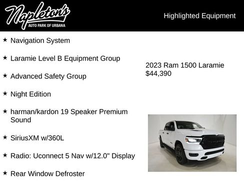 Used 2023 RAM 1500 Laramie AWD/4WD image 15