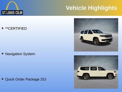 Used 2024 Jeep Wagoneer L Series II w/ Flexible Seating Group image 7