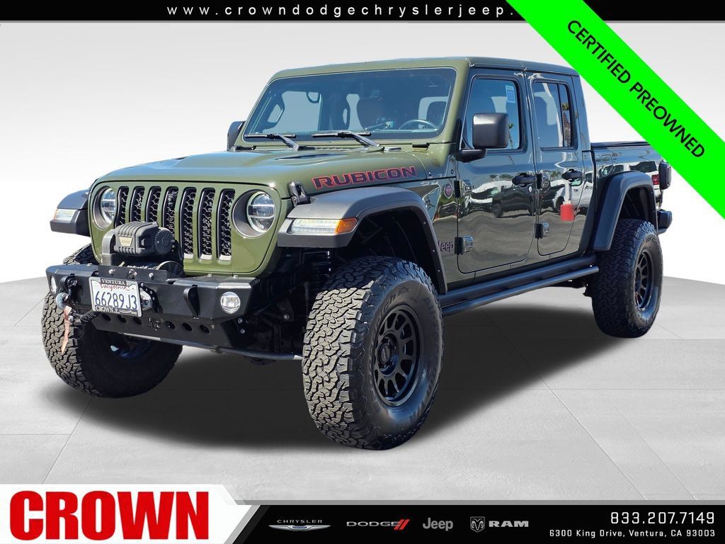 Certified 2021 Jeep Gladiator Rubicon AWD/4WD image 3