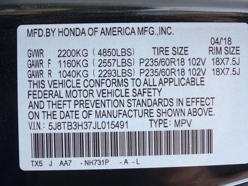 Used 2018 Acura RDX FWD image 43
