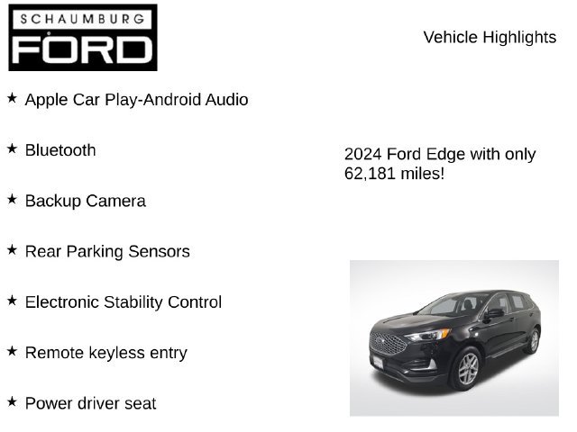 Used 2024 Ford Edge SEL AWD/4WD image 7