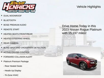 Used 2023 Nissan Rogue Platinum