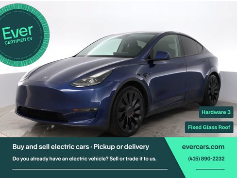 Used 2023 Tesla Model Y Performance AWD/4WD image 1