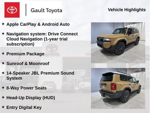 Used 2024 Toyota Land Cruiser w/ Premium Package AWD/4WD image 4