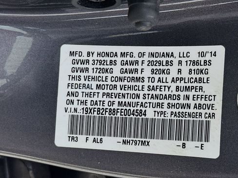 Used 2015 Honda Civic EX image 37