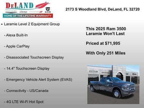 Used 2025 RAM 3500 Laramie image 30