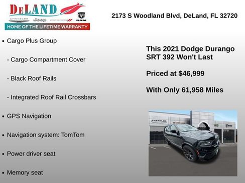 Used 2021 Dodge Durango SRT w/ Technology Group AWD/4WD image 4