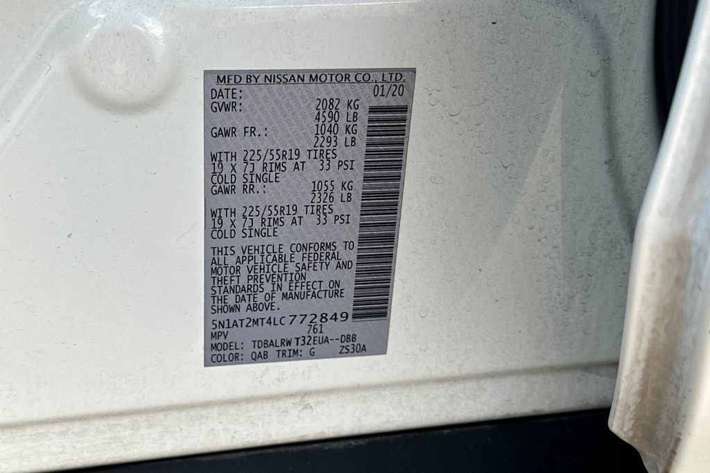 Used 2020 Nissan Rogue SL FWD image 33