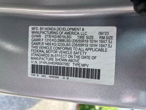 Used 2024 Honda Odyssey Touring image 18