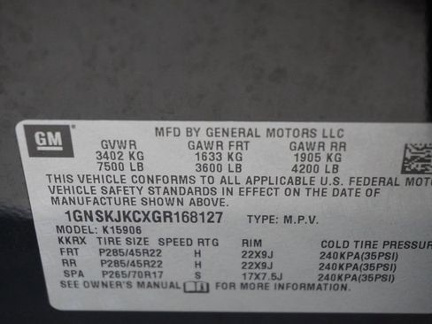 Used 2016 Chevrolet Suburban LTZ image 41