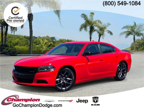 Used 2023 Dodge Charger SXT w/ Blacktop Package RWD image 1