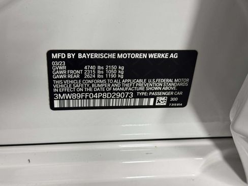 Used 2023 BMW 330i xDrive Sedan w/ Driving Assistance Package AWD/4WD image 16