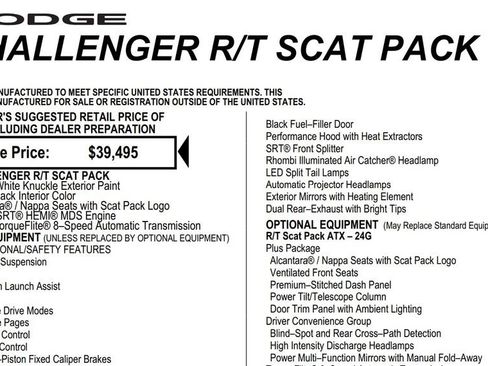 Used 2021 Dodge Challenger R/T Scat Pack w/ Plus Package image 18
