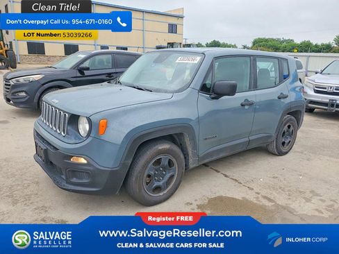 Used 2017 Jeep Renegade Sport w/ Power & Air Group FWD image 1