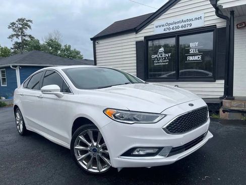 Used 2017 Ford Fusion Platinum FWD image 1
