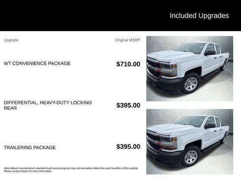 Used 2018 Chevrolet Silverado 1500 W/T w/ WT Convenience Package image 2