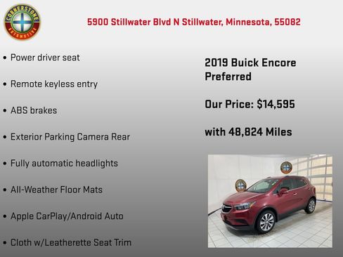 Used 2019 Buick Encore Preferred w/ Safety Package image 10